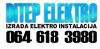MAJSTOR ELEKTRICAR DITEP ELEKTRO SZR -> Izvođenje elektroinstalaterskih i električarskih radova (kupatilo, kuhinja) -> Servis grejnih električnih instalacija i aparata ...