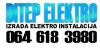 MAJSTOR ELEKTRICAR DITEP ELEKTRO SZR -> Izvođenje elektroinstalaterskih i električarskih radova (kupatilo, kuhinja) -> Servis grejnih električnih instalacija i aparata ...